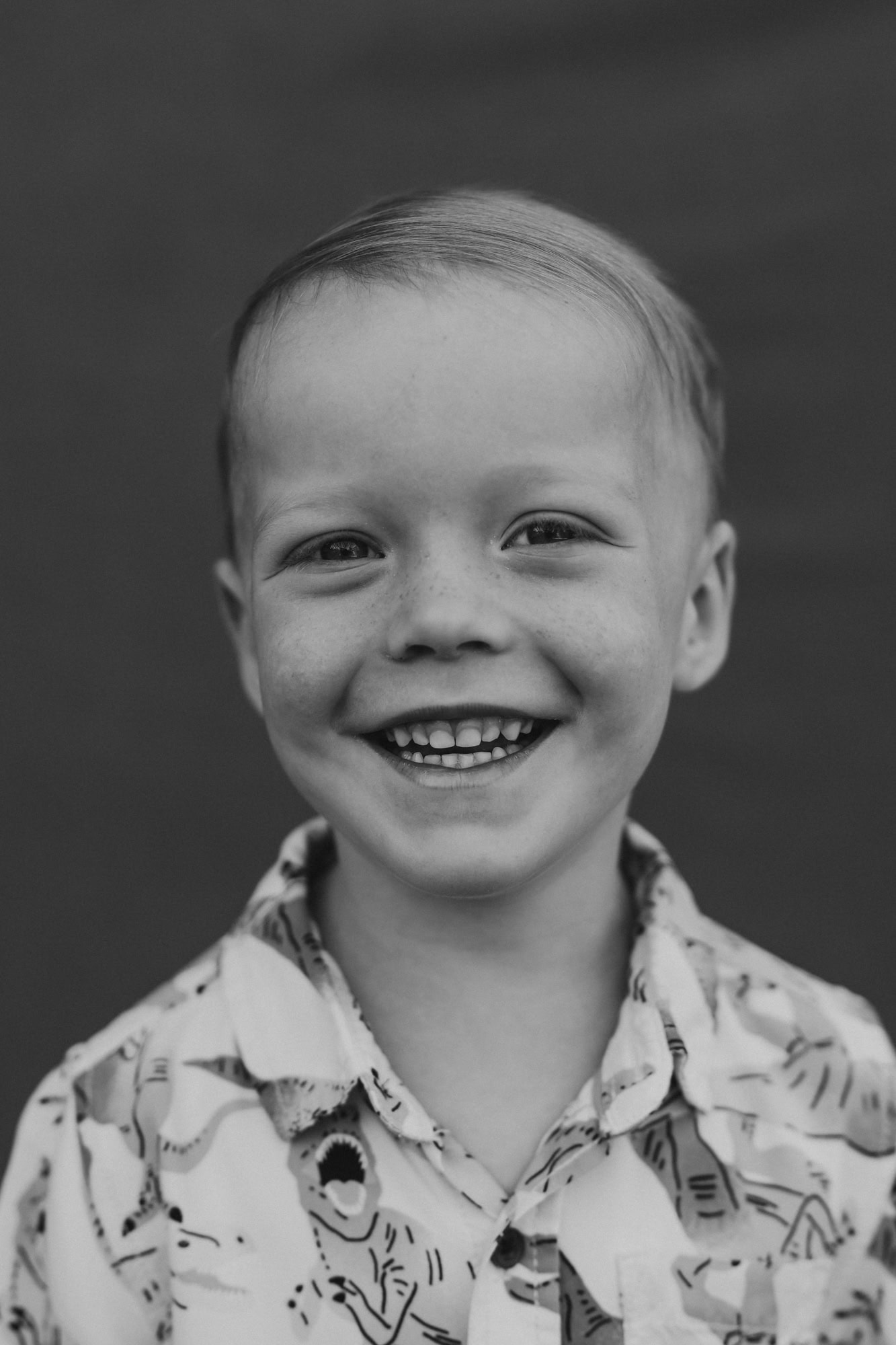 Timeless black and white school portrait for a San Diego Montessori program. Fine-art school photography designed for private and Montessori schools in San Diego.